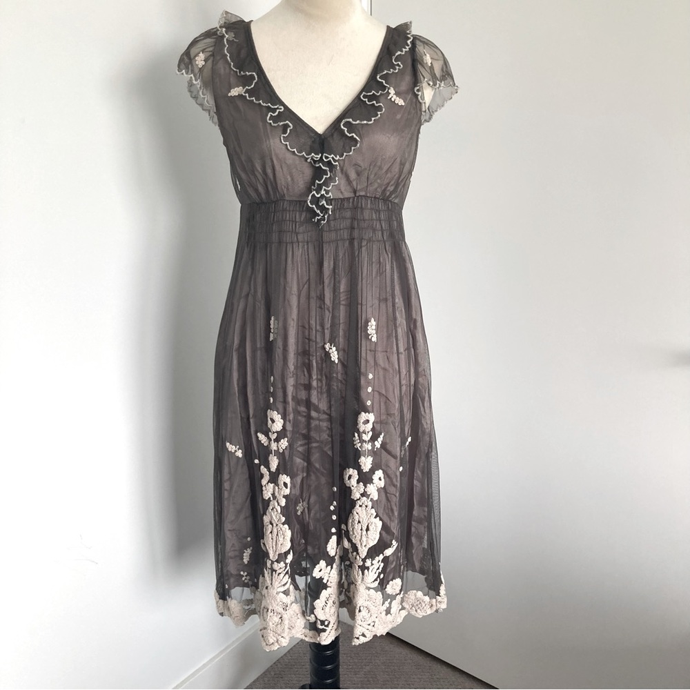 Anthropologie Lithe babydoll dress